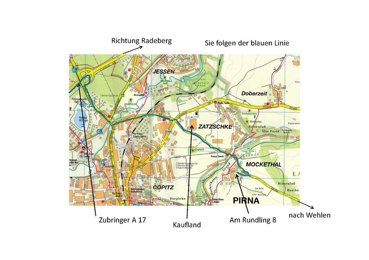 Ferienwohnung Wawrok Pirna Luaran gambar
